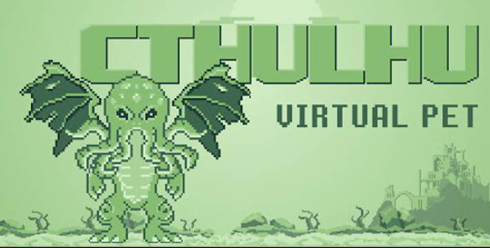 Cthulhu Virtual Pet le jeu Tamagotchi sur mobile