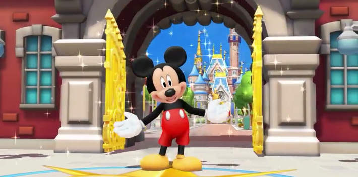 Mickey nous accueil dans Disney Magic Kindoms