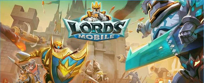 Lords mobile jeu sur IOS et Android