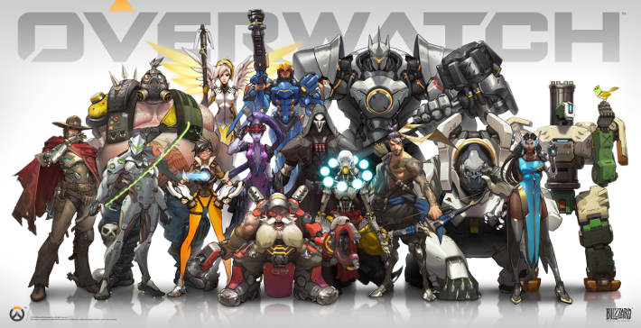 Les combattants d'Overwatch