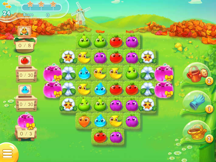 Niveau 14 : SuperPlantamiz et Fleurs dans Farm heroes Super Saga