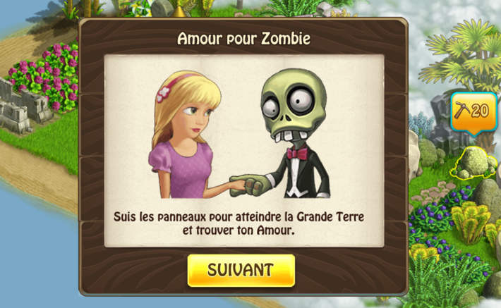 Les Zombies ont aussi droit à l'amour dans Zombie Castaways