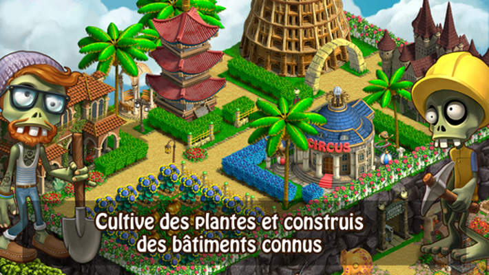 Construire sa ville dans Zombie Castaways