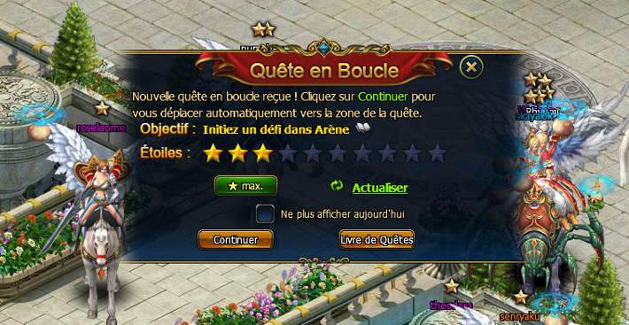 Quêtes en boucle sur Shadowbound