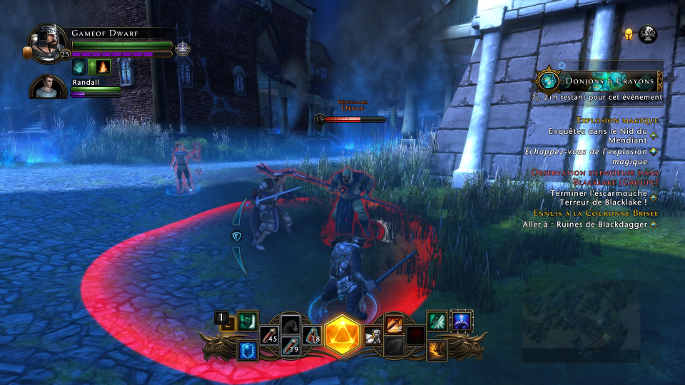 Les combats dans Neverwinter