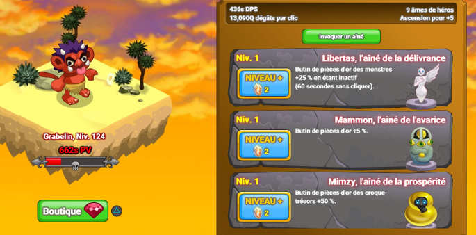 Les Aînés de Clicker Heroes