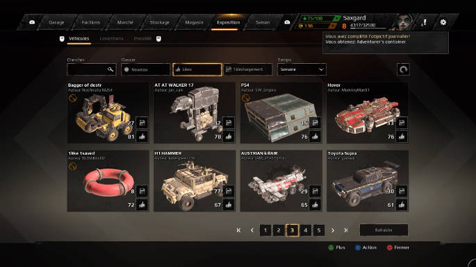 Idée de personnalisation de véhicules dans Crossout