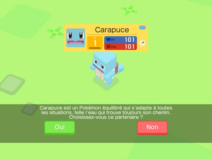 Pokémon Quest Carapuce