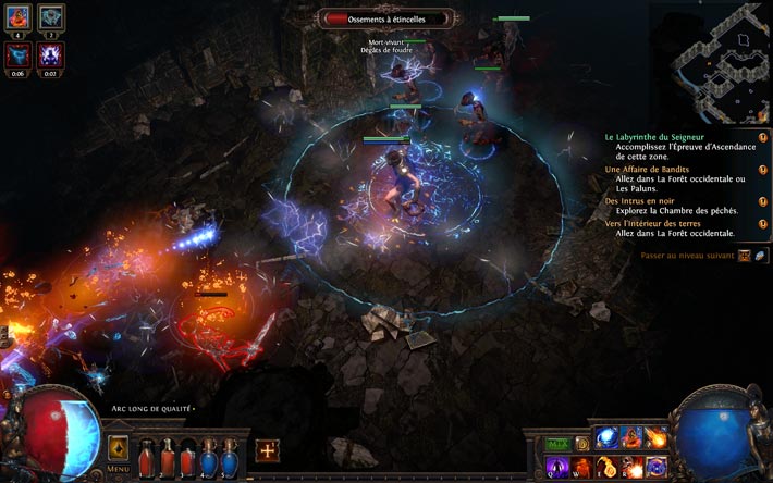 Path of exile Delve, combats