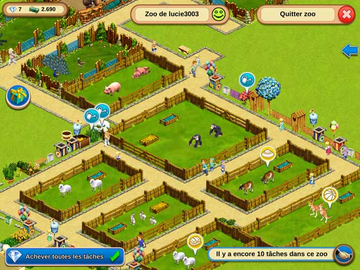 My free Zoo un jeu social