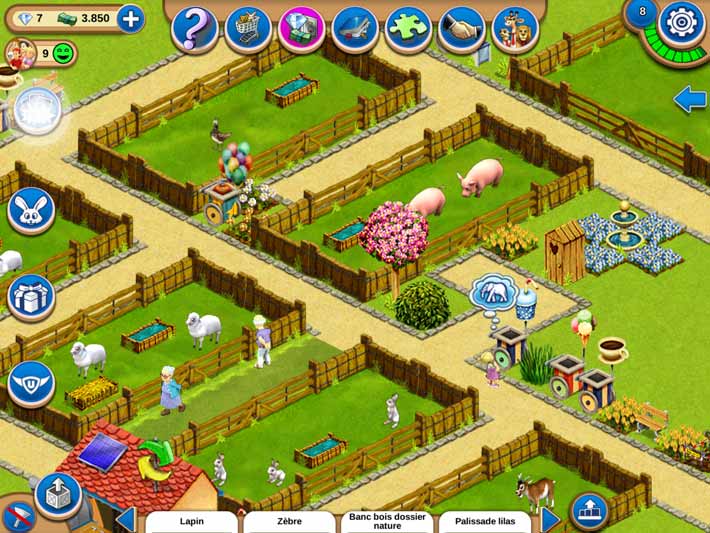 My Free zoo jeu gratuit 