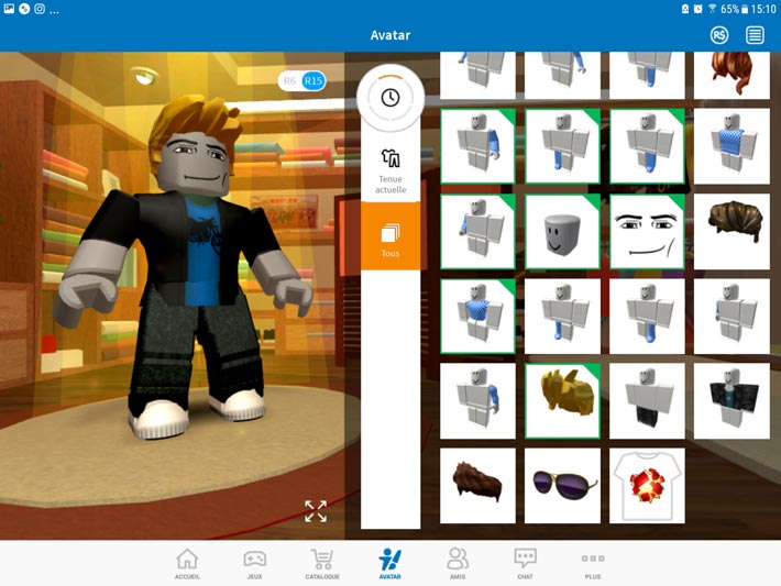 Roblox, des accessoires pour son avatar