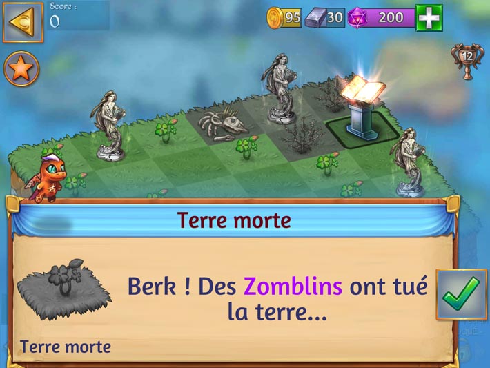 Merge Dragons, il faut nettoyer Dragonia
