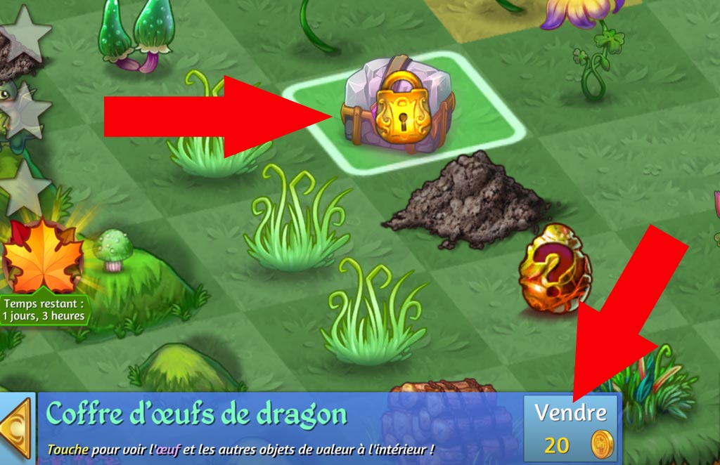 Astuces pour gagner de la place dans son campement de Merge Dragons !