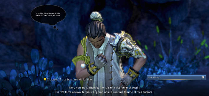 Pensées des PNJ - Blade and Soul