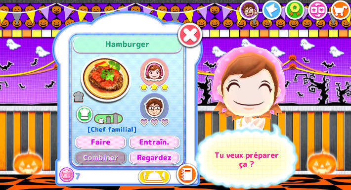 Hamburger : Cooking Mama