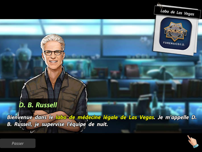 Russel nous accueil - Les Experts: Hidden Crimes