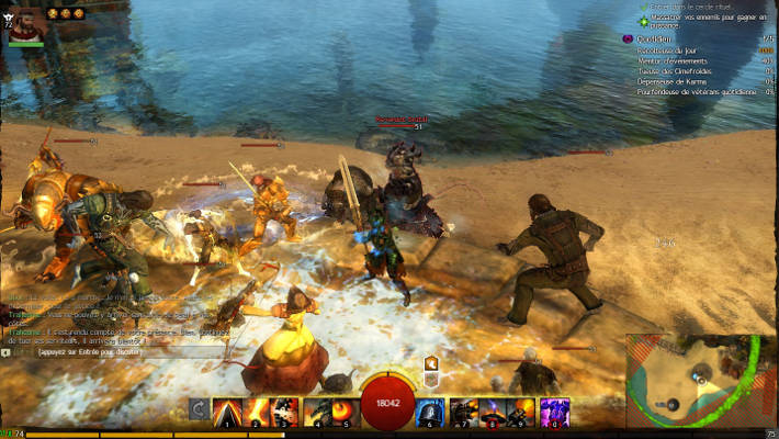 Combat dans Guild Wars 2