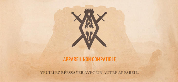 The Elder Scrolls : Blades, machines incompatibles !