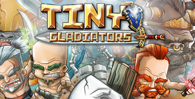 Jeu tiny Gladiators sur IOS et Android