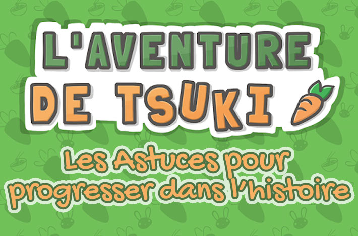 L'aventure de Tsuki, bien avancer dans l'histoire astuces